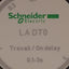 Used Schneider Electric LADT0 Time Delay Auxiliary Contact Block, 1NO + 1NC, 0.1-3s