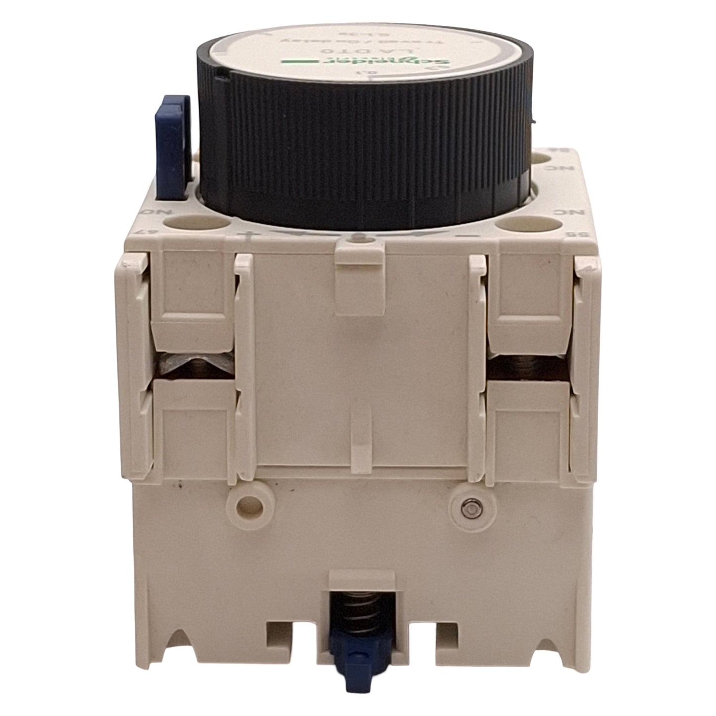 Used Schneider Electric LADT0 Time Delay Auxiliary Contact Block, 1NO + 1NC, 0.1-3s