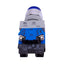 Used IDEC ALW29920D-S-24V Blue Illuminated Pushbutton, 22mm, 2NO, 10A Max, 24V Lamp