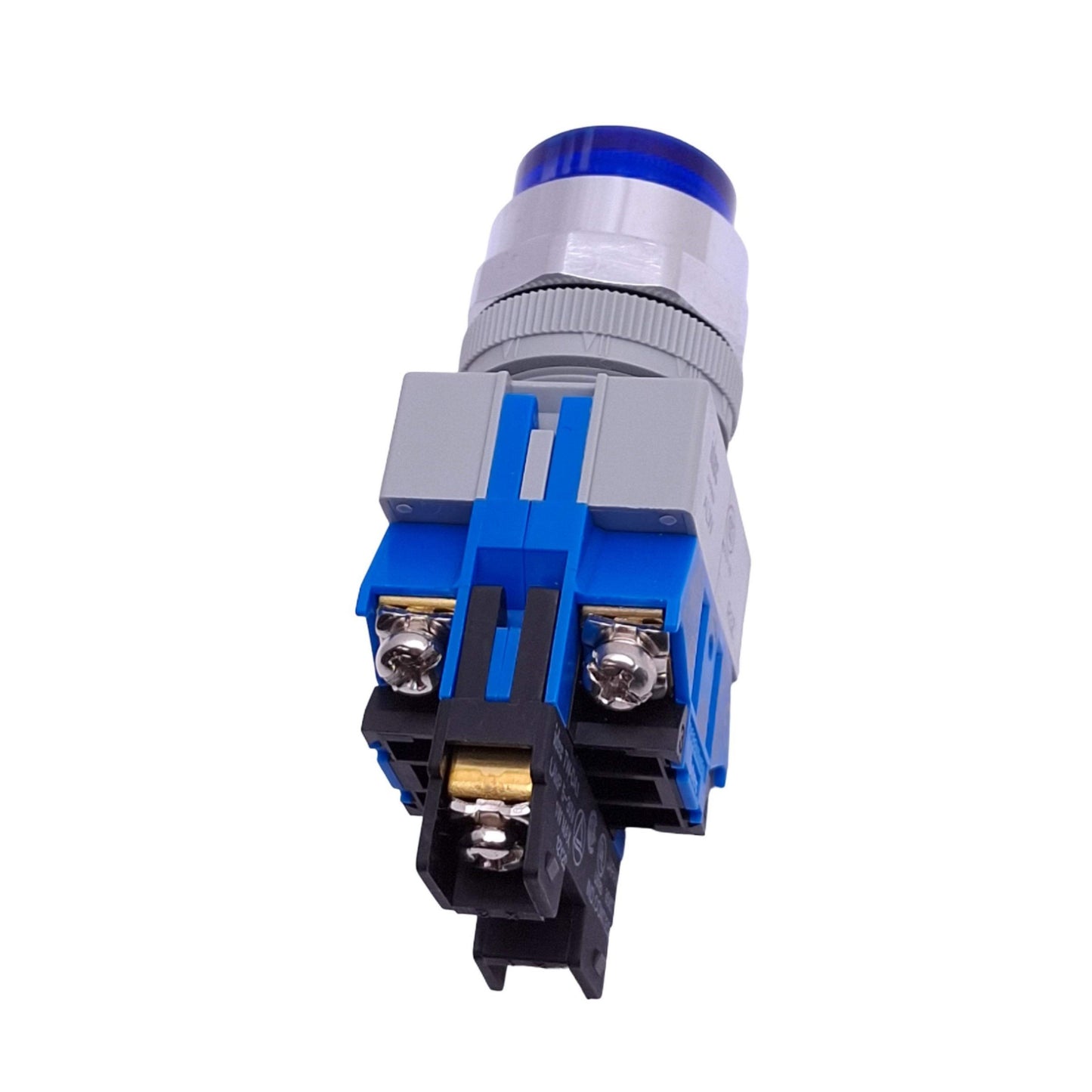Used IDEC ALW29920D-S-24V Blue Illuminated Pushbutton, 22mm, 2NO, 10A Max, 24V Lamp