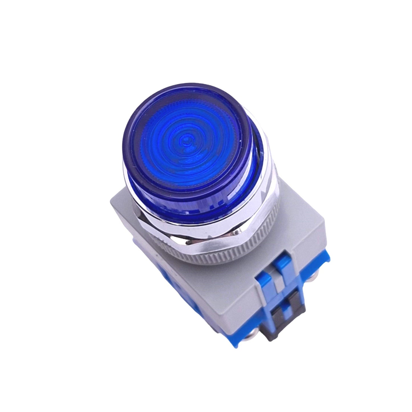 Used IDEC ALW29920D-S-24V Blue Illuminated Pushbutton, 22mm, 2NO, 10A Max, 24V Lamp