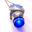 Used IDEC ALW29920D-S-24V Blue Illuminated Pushbutton, 22mm, 2NO, 10A Max, 24V Lamp