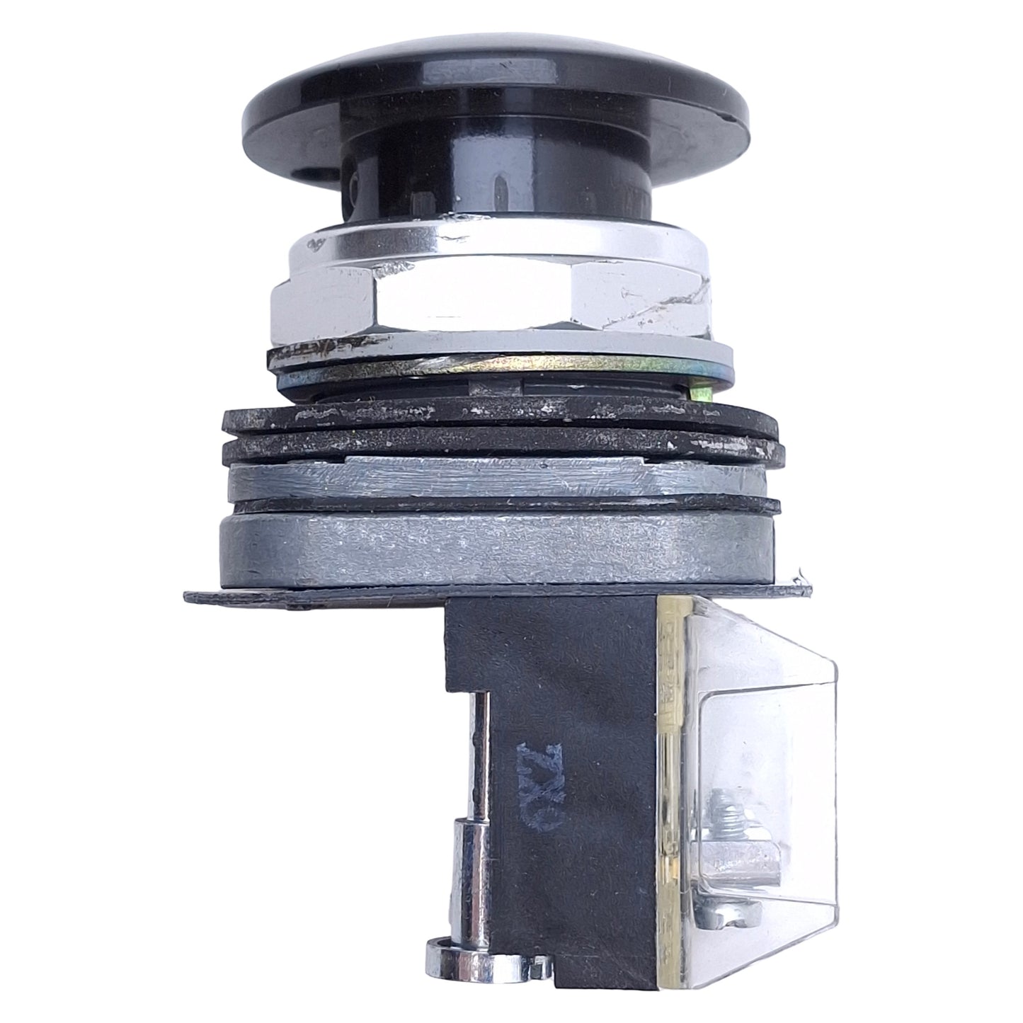 Used Allen Bradley 800T-D2D1 Momentary Black Push Button ø30mm, 1NO, 600VAC 10A Max