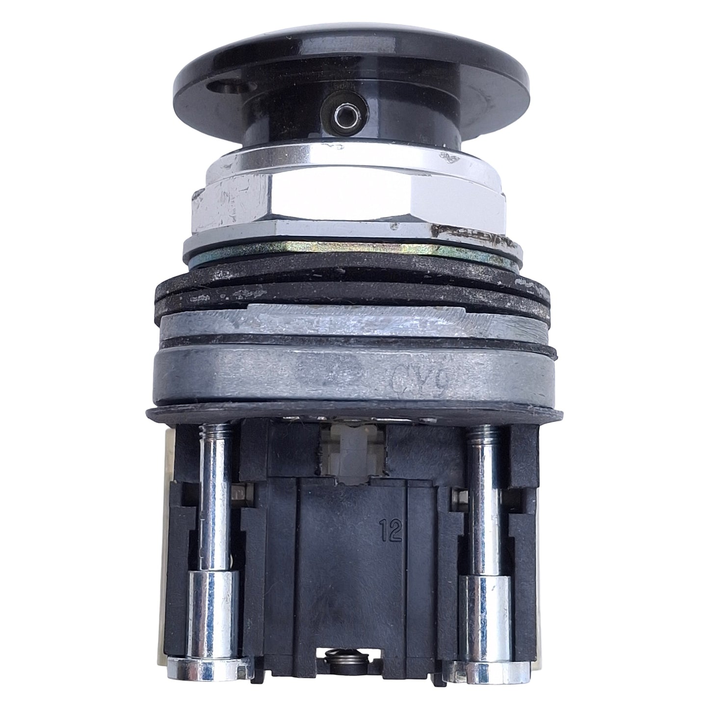 Used Allen Bradley 800T-D2D1 Momentary Black Push Button ø30mm, 1NO, 600VAC 10A Max