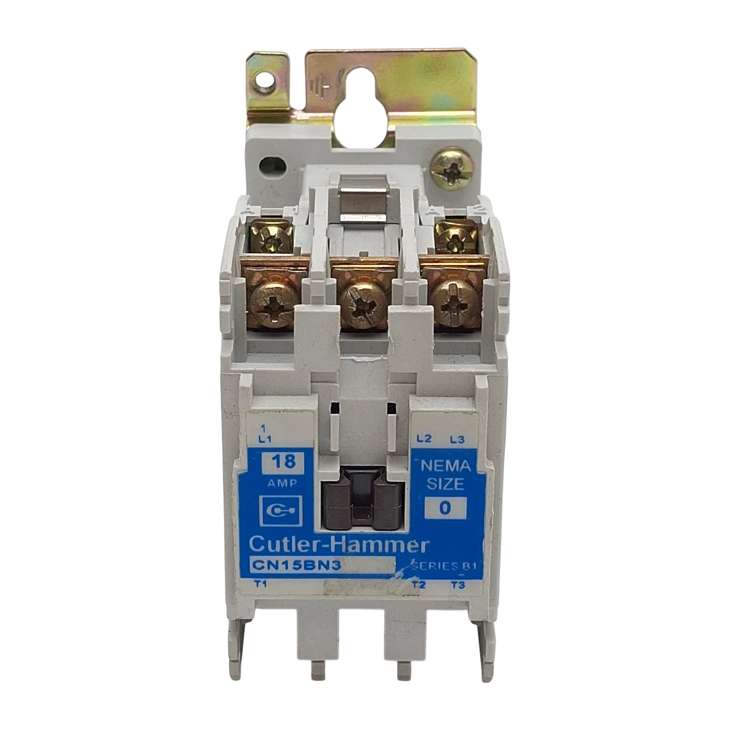 Used Cutler-Hammer CN15BN3AB Contactor, 3-Pole, 18A 600VAC, 110/120VAC Coil