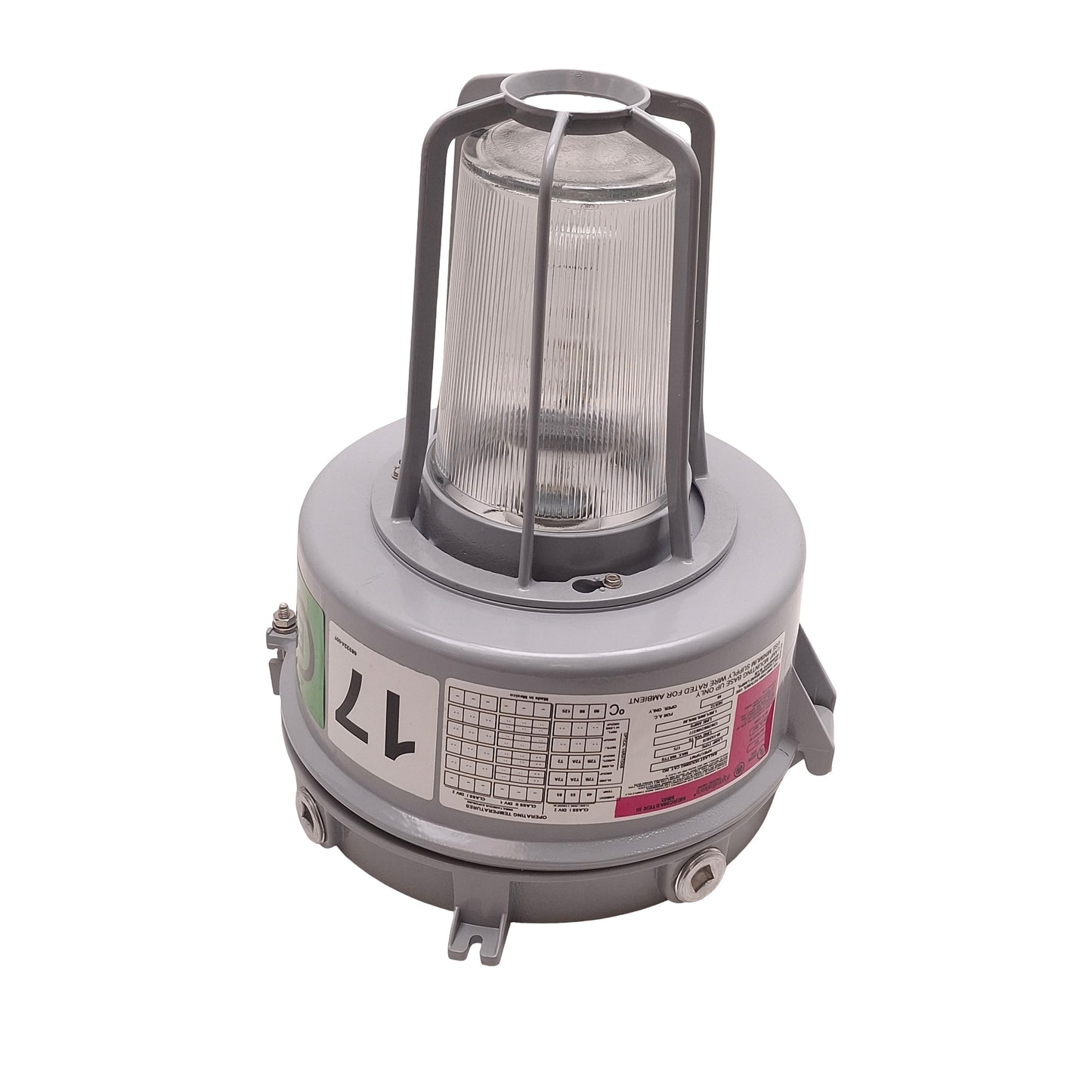 New – Open box Appleton KPCP1710GMTLUP MercMaster III Light Fixture, 120/208/240/277VAC, 175W