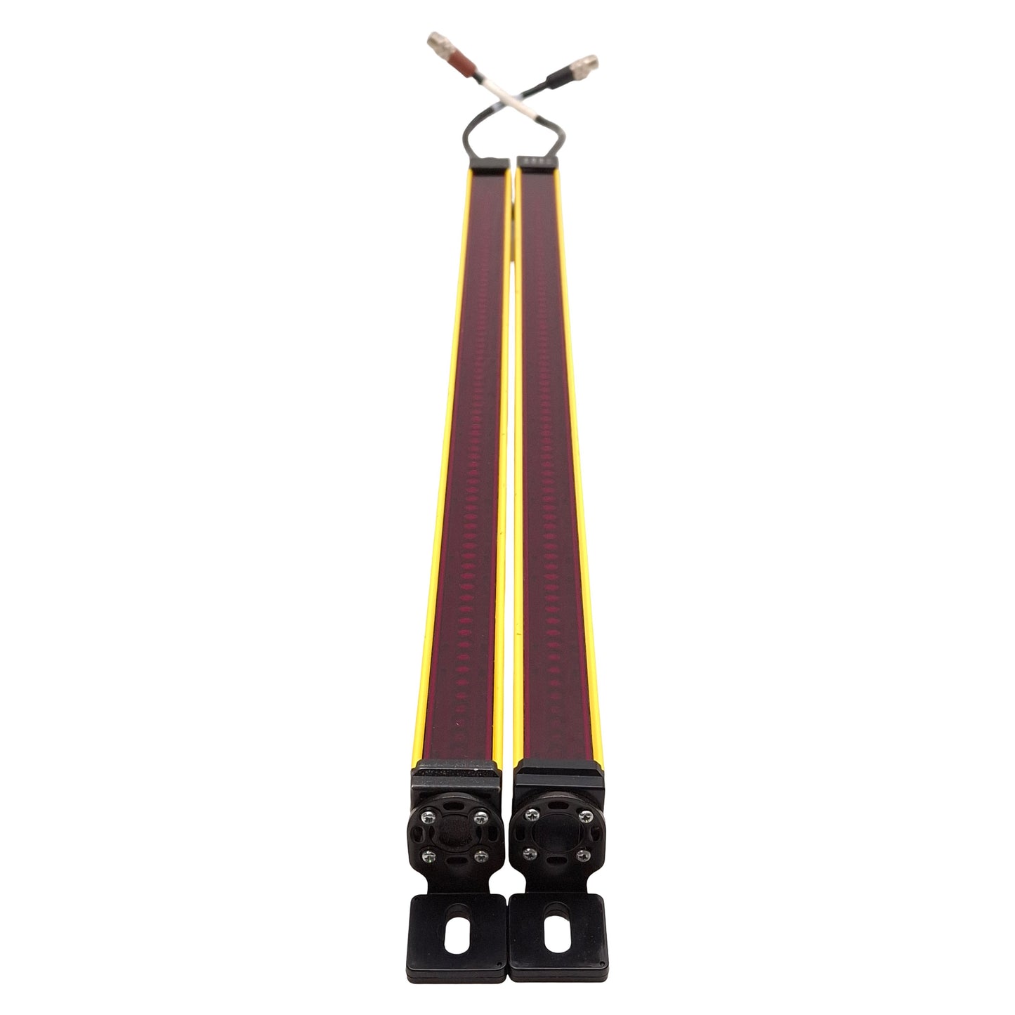 Used STI MC47SR-12-500-X / MC47-12-500-R Safety Light Curtain Transmitter & Receiver