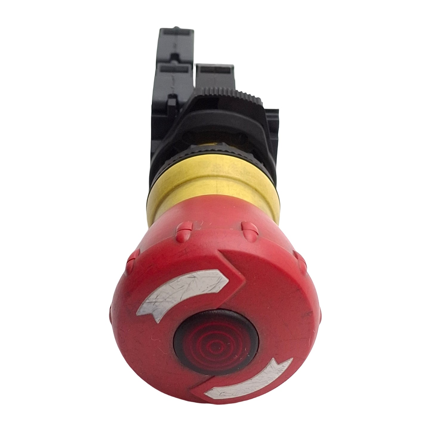 Used Allen Bradley 800FP-LMT44 Emergency Stop Push-Twist Button ø22mm, 1NO+1NC, 24VDC