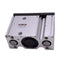 Used SMC MGQL50-50 Compact Guided Cylinder, 50mm Bore, 50mm Stroke, Rc 1/4, 1.0MPa
