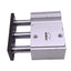 Used SMC MGQL50-50 Compact Guided Cylinder, 50mm Bore, 50mm Stroke, Rc 1/4, 1.0MPa