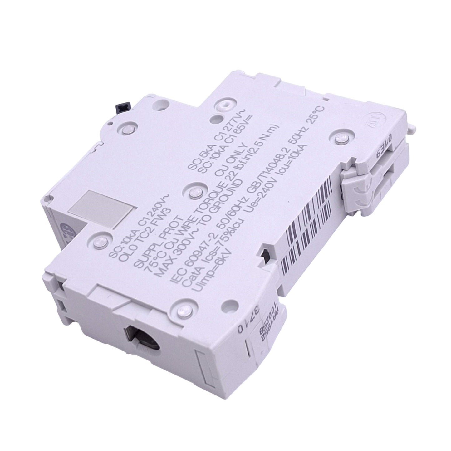 New – Open box Schneider Electric 24504 Multi9 Circuit Breaker, 1-Pole 6A, 277VAC Max, DIN Rail