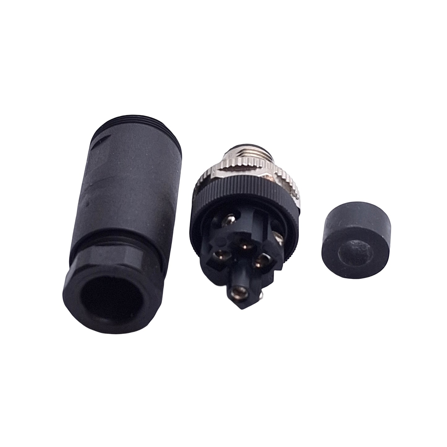 New Turck BS8151-0/PG9 U6570 Field Wireable Connector, M12 5-P Male, PG9