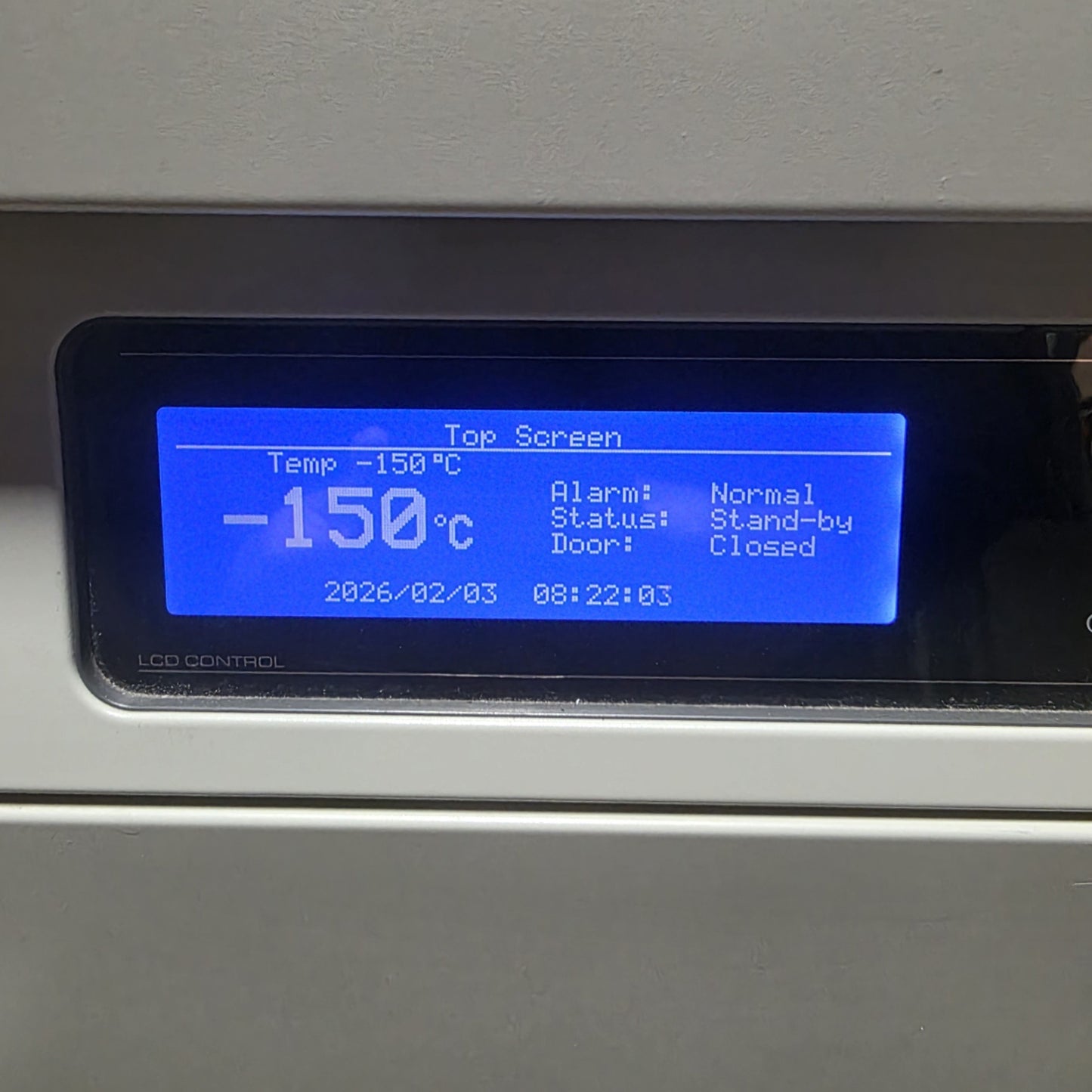 Used Sanyo MDF-C2156VANC Ultra Low Temperature Freezer -125°C To -150°C, 220VAC 1-Ph