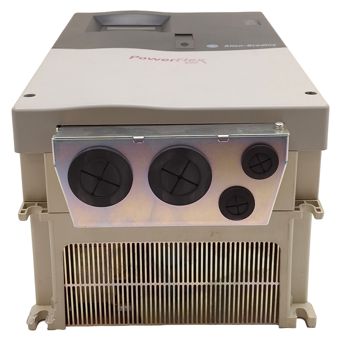 Used Allen Bradley 22C-B049A103 PowerFlex 400 AC Drive, 15HP, 3Ø 0-230VAC 49A 0-320Hz