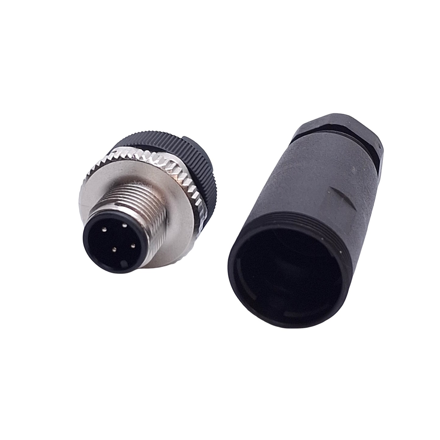 New Allen Bradley 871A-TS4-DM1 Field Wireable Connector, DC Micro M12 4-Pin Male