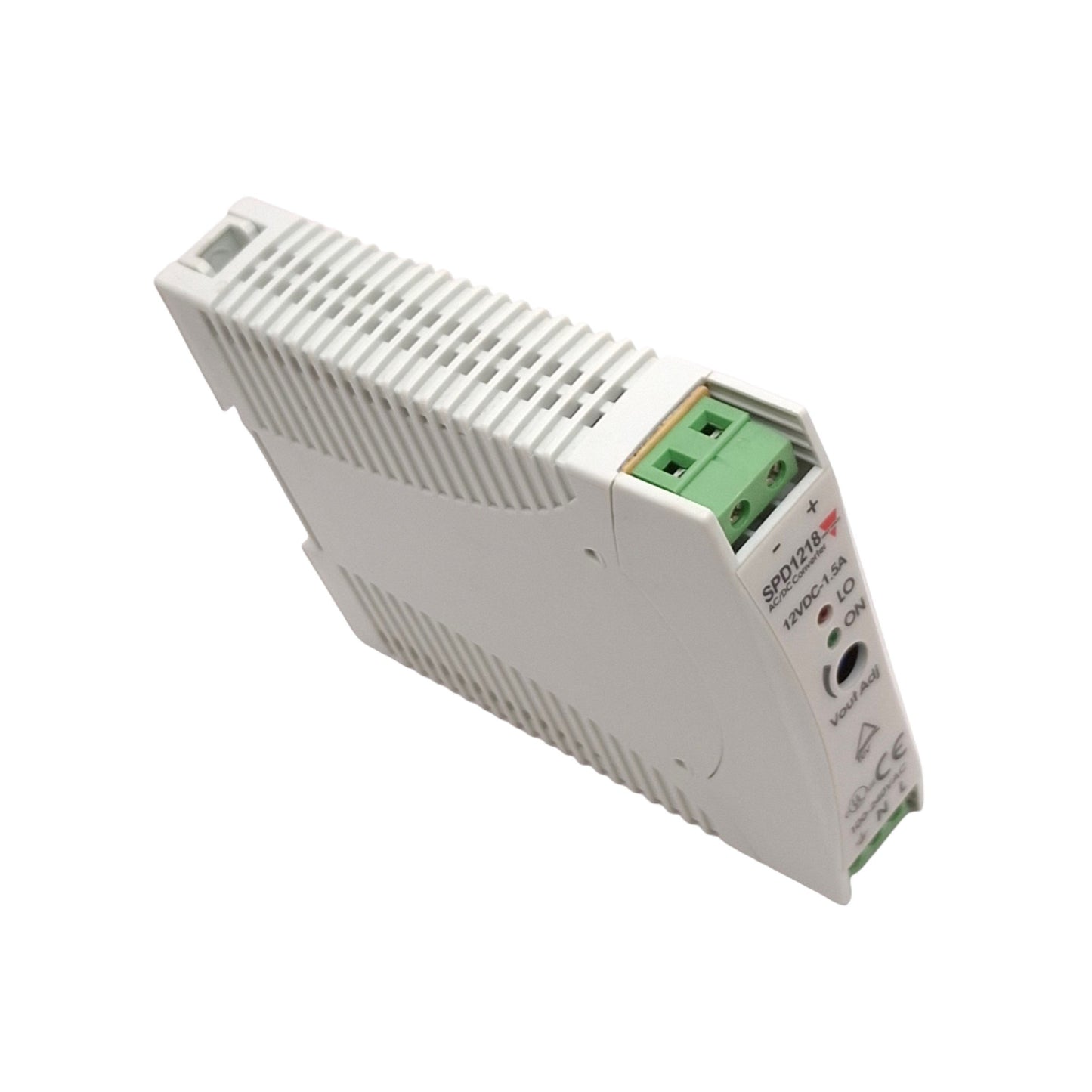 New Carlo Gavazzi SPD1218 Power Supply, 100-240VAC In, 12VDC 1.5A Out, 18W Max