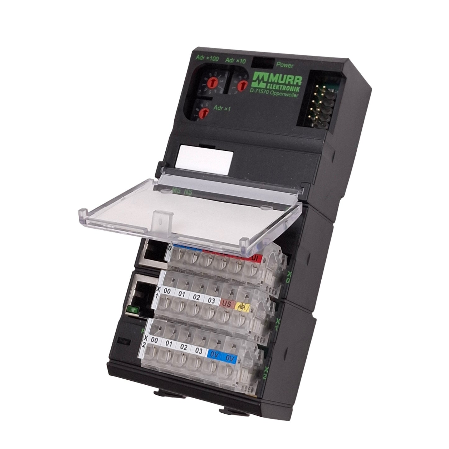 Used Murrelektronik 56005 Cube20 BN-E/IP DI8 Bus Node, Ethernet-IP, 8-Input, 24VDC