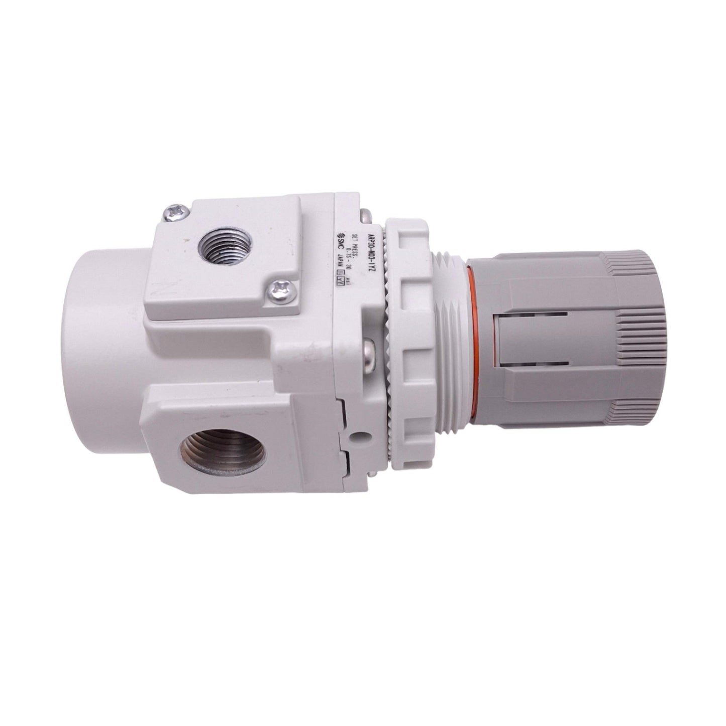 Used SMC ARP30-N03-1YZ Precision Regulator, 0.75-30psi Set, 100psi Max, 3/8in NPT
