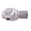 Used SMC ARP30-N03-1YZ Precision Regulator, 0.75-30psi Set, 100psi Max, 3/8in NPT