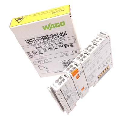 New Wago 750-614 Potential Distribution Module for WAGO-I/O-SYSTEM 750, 230V 10A Max