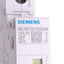 New Siemens 5SJ4113-7HG40 Circuit Breaker, 1-Pole 13A, 240VAC/60VDC Max, DIN Rail