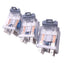 Used Lot of 3 Finder 62.82 Ice-Cube Relays, DPDT, 16A Max, 8-Pin, 24VDC Coil