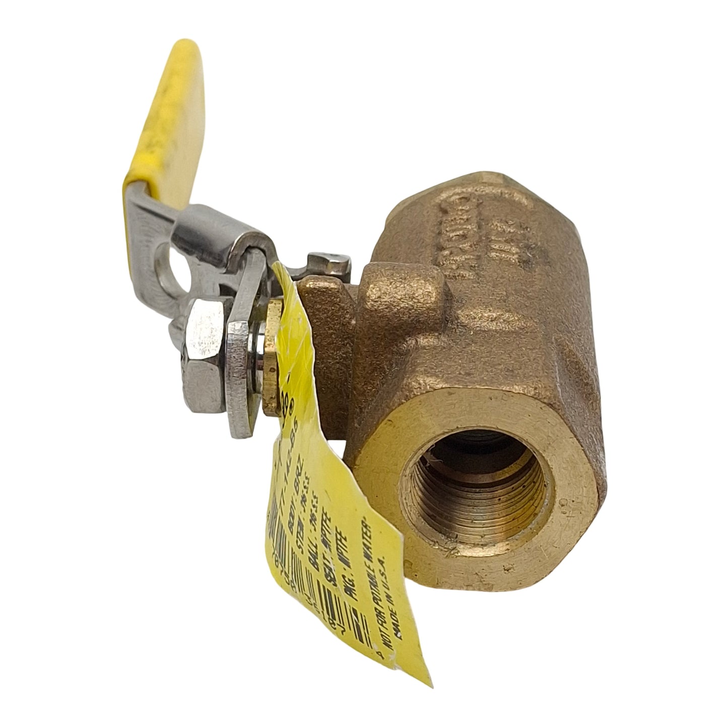 Used Apollo 77-142-B5 Manual Ball Valve, 3/8in NPT Female, 600psi Max, 15Cv