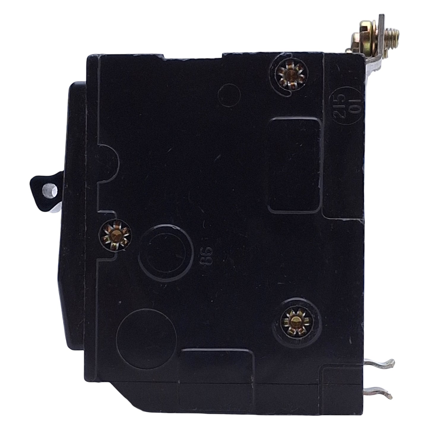 Used Square D QOB310 Bolt On Miniature Circuit Breaker 10A 3-Pole 120/240VAC 10kA