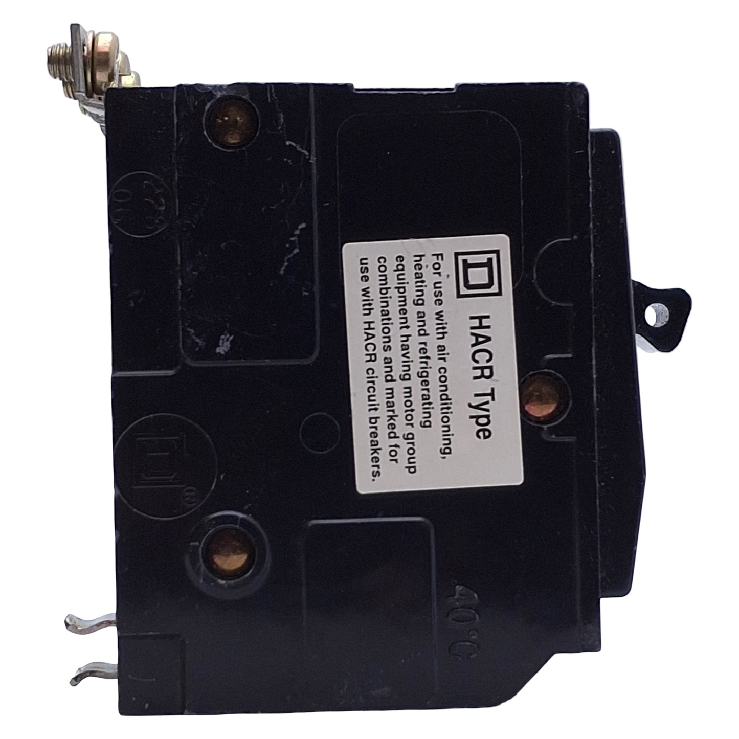 Used Square D QOB310 Bolt On Miniature Circuit Breaker 10A 3-Pole 120/240VAC 10kA
