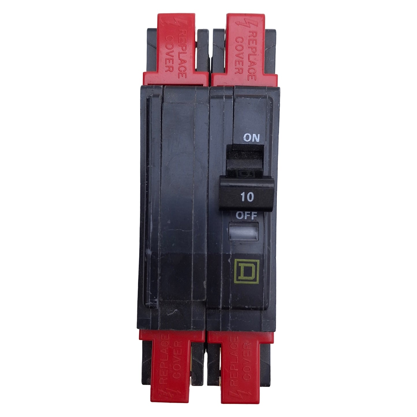 Used Square D QOU2605250 Miniature Circuit Breaker 2-Pole, 60A, 120/240VAC 48VDC