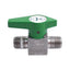 Used NuPro SS-4P4T2 Stainless Steel Instrument Valve, 1/4in NPT Male, 3000psi Max