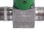 Used NuPro SS-4P4T2 Stainless Steel Instrument Valve, 1/4in NPT Male, 3000psi Max