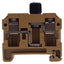 Used Lot of 3 Weidmuller 0328920000 Fuse Terminal 10A, 500VAC/DC, 10mm² Cross-Section