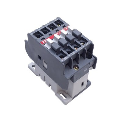 Used ABB A12-30-10 Motor Contactor, 3-Pole + 1NO, 600V 28A, 220-230/230-240VAC Coil