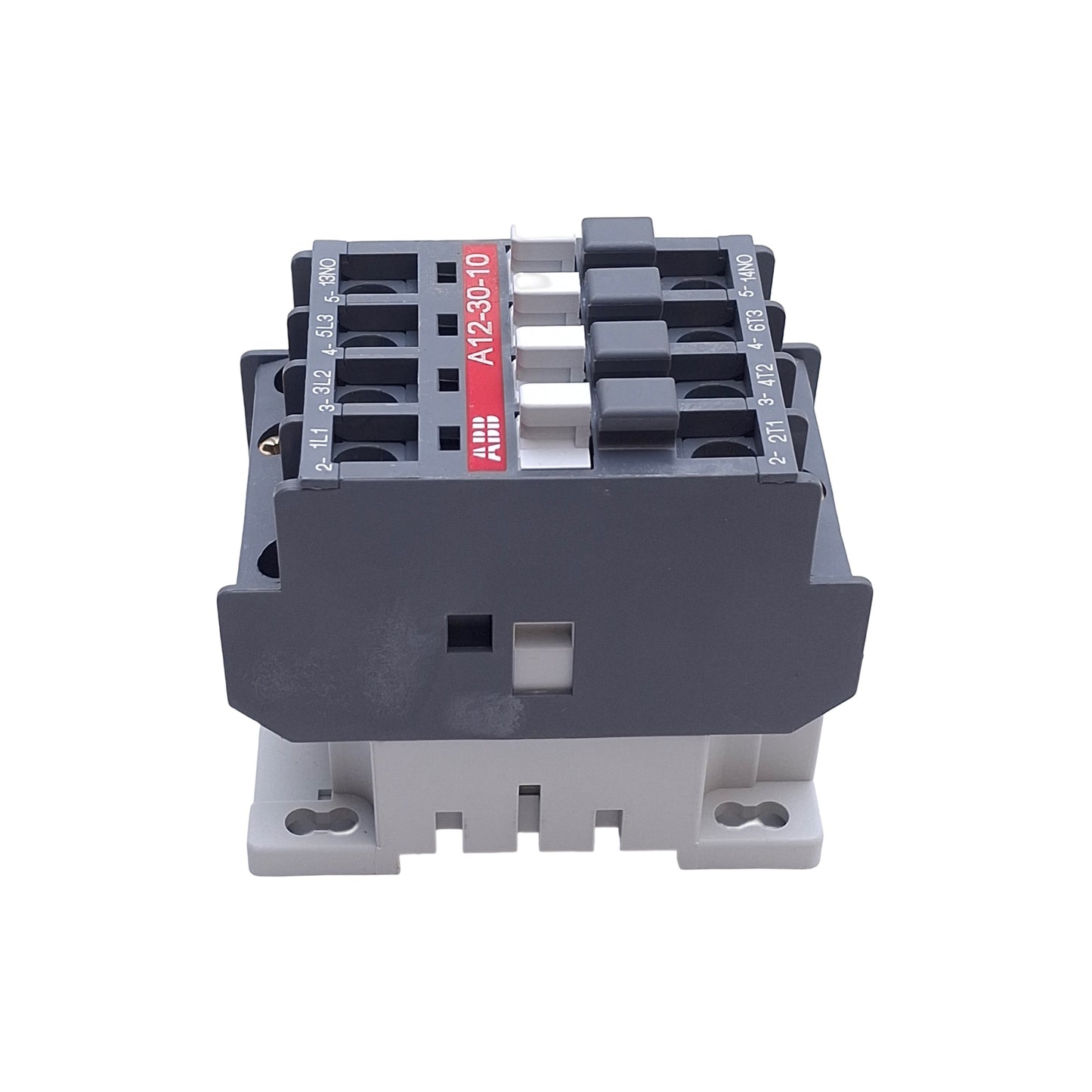 Used ABB A12-30-10 Motor Contactor, 3-Pole + 1NO, 600V 28A, 220-230/230-240VAC Coil