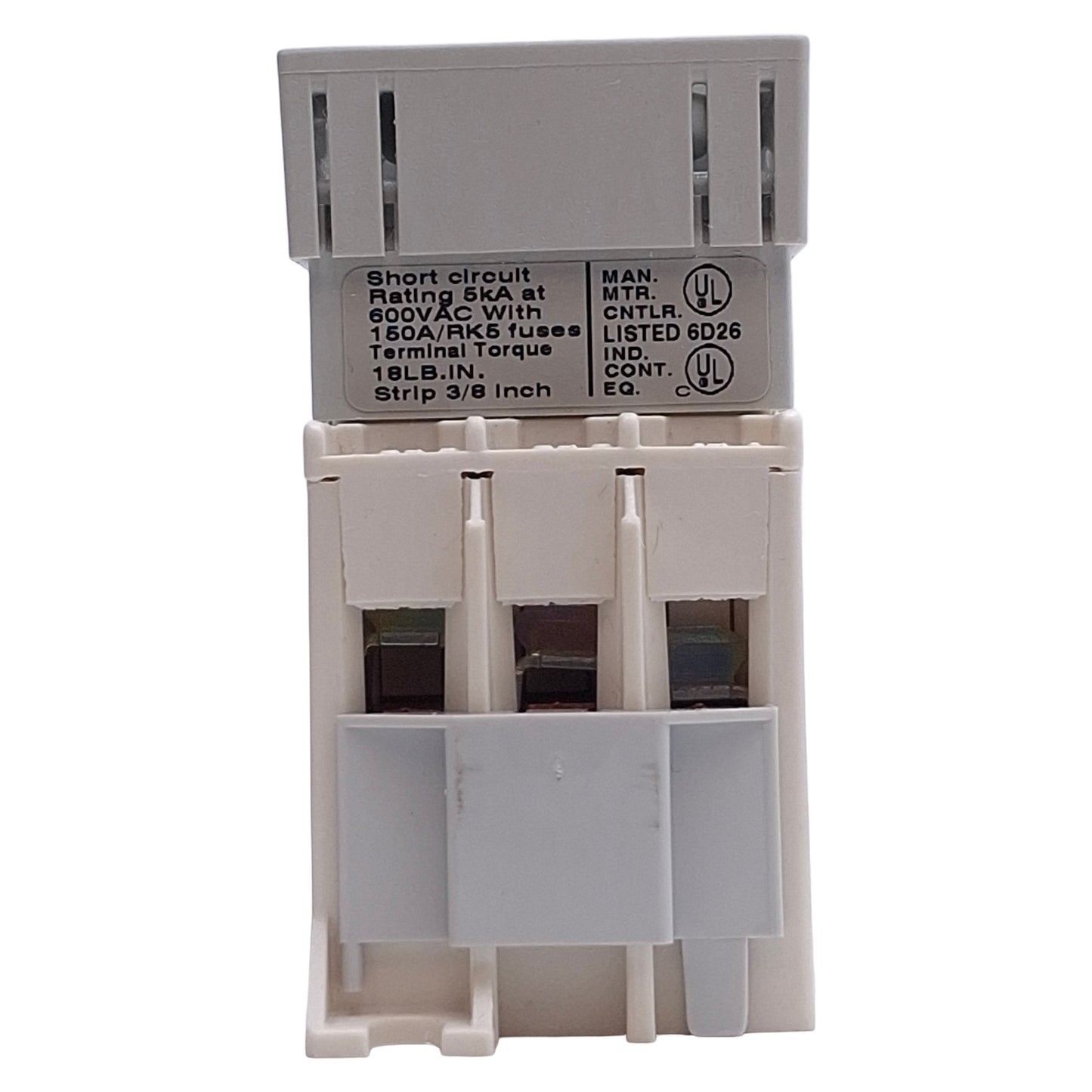 New – Open box Cutler Hammer C362NM16D Rotary Disconnect Switch 3-Pole, 16A, 600VAC, DIN Rail