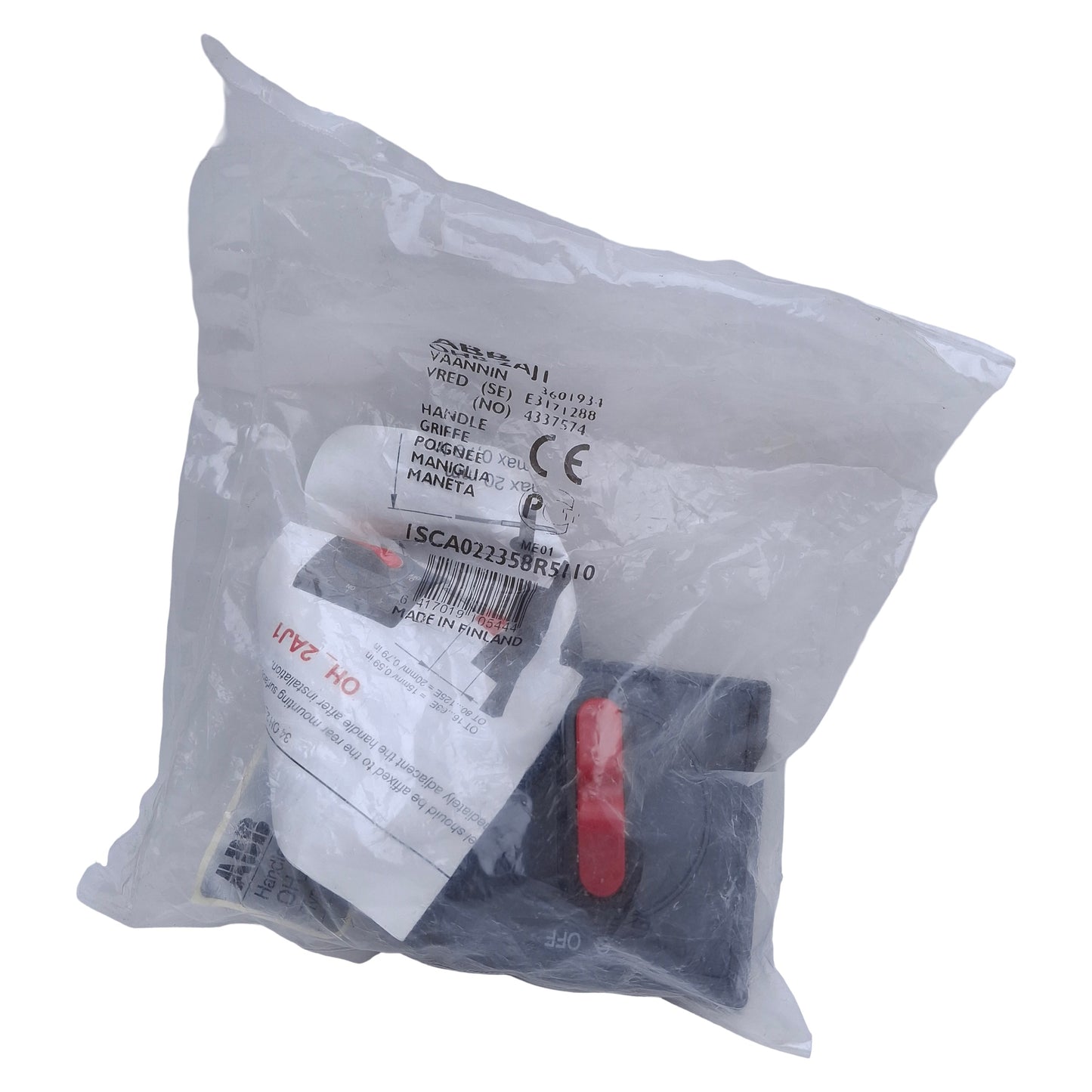 New ABB OHBS2AJ1 Padlockable Disconnect Switch Operator Handle Selector 65mm x 65mm