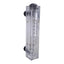 Used King Instruments 75202103C03 Acrylic Flowmeter, 1-8SCFM Air, 1/4 & 1/2in NPT