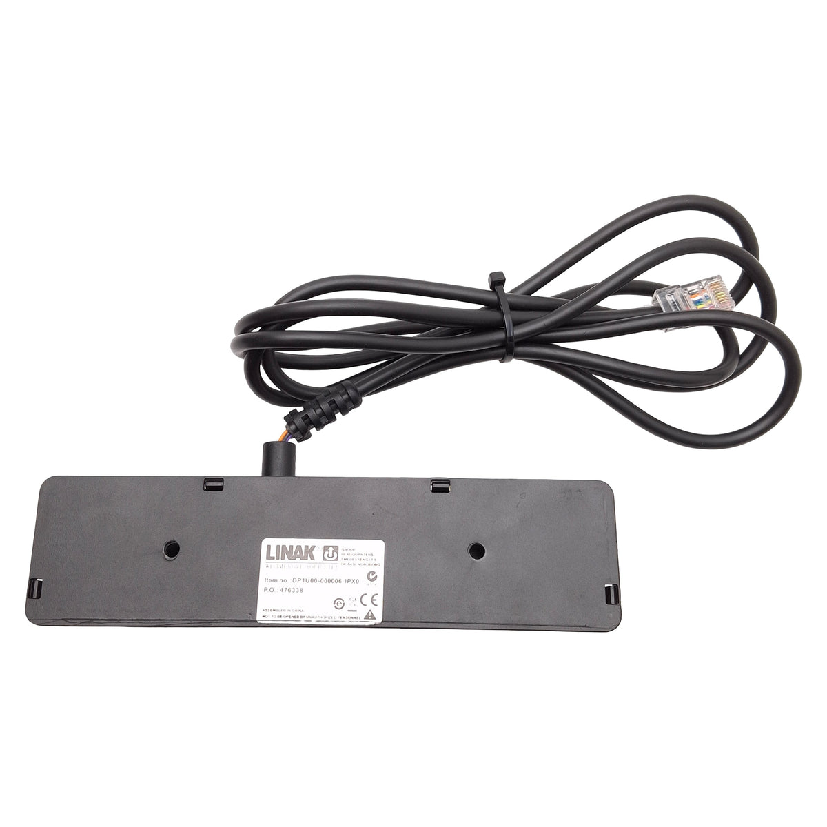 Used Linak DP1U00-000006 Control Panel Deskline Control Boxes Up/Down *Cable Jacket*
