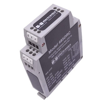 Used B&B Electronics 485DRC Optically Isolated RS-232 to RS-422/485 Converter, 24VDC