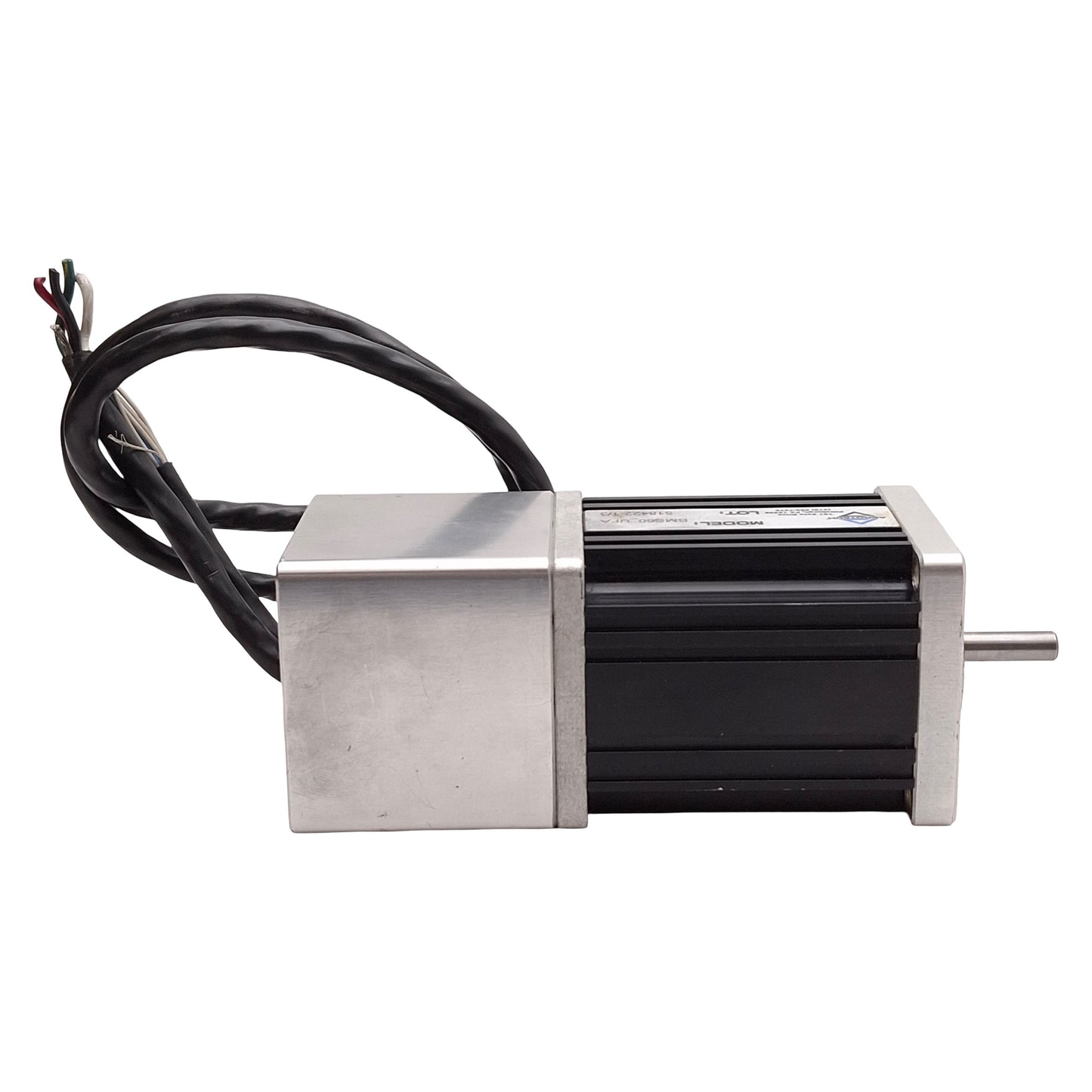 Used Aerotech BMS60-A-D25-E1000H Servo Motor, 4000RPM, 1000ppr, NEMA 23 *Cut Cables*
