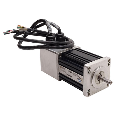 Used Aerotech BMS60-A-D25-E1000H Servo Motor, 4000RPM, 1000ppr, NEMA 23 *Cut Cables*