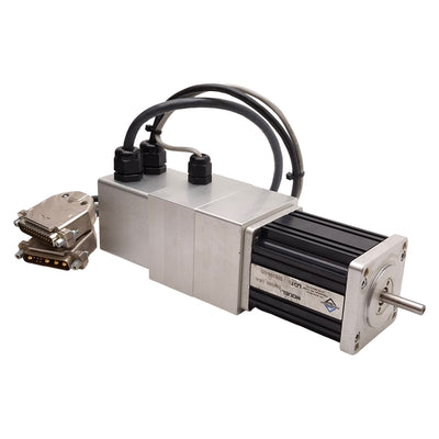 Used Aerotech BMS60-A-D25-E1000H-BK1 Servo Motor w/ Brake, 4000RPM, 1000ppr, NEMA23