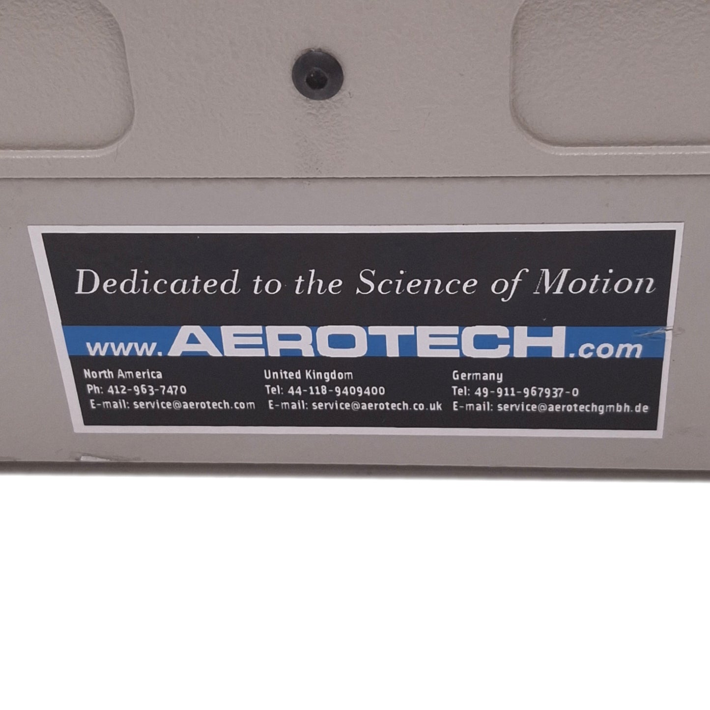 Used Aerotech ATS20015-M-40P-NC Motorized Linear Stage, 150mm Travel 4mm Lead NEMA 23