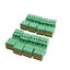 Used Lot of 8 Phoenix FKC-2.5-5.08 PCB Plug Connectors, 3-Position, Male/Female Pairs