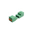 Used Lot of 8 Phoenix FKC-2.5-5.08 PCB Plug Connectors, 3-Position, Male/Female Pairs