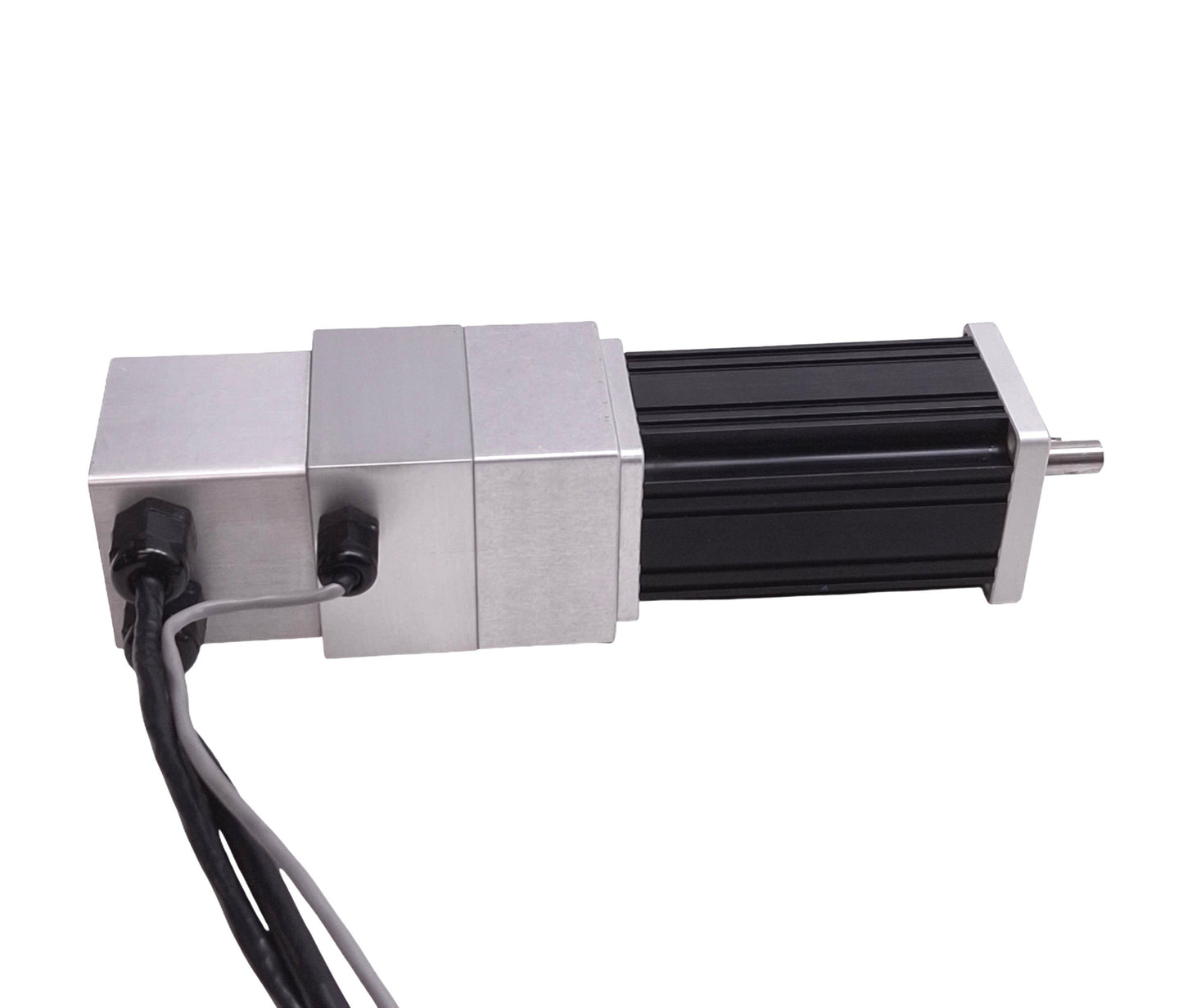 Used Aerotech BMS100-A-D25-E1000H-BK1 Brushless Servo Motor w/ Brake, 3000RPM, NEMA23