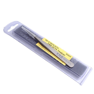 New – Open box Electron Microscopy Sciences EMS 78318-3CTA Fine Tip Tweezers, Ti Alloy, 110mm