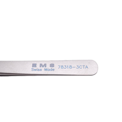 New – Open box Electron Microscopy Sciences EMS 78318-3CTA Fine Tip Tweezers, Ti Alloy, 110mm
