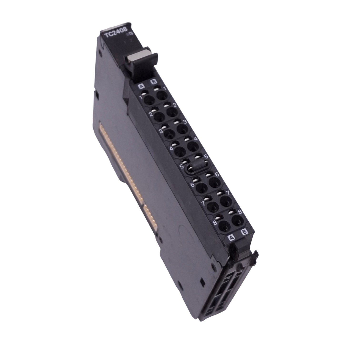 Used Omron NX-TC2408 Temperature Control Module, 2-Channel AI AO, 24VDC, DIN Rail
